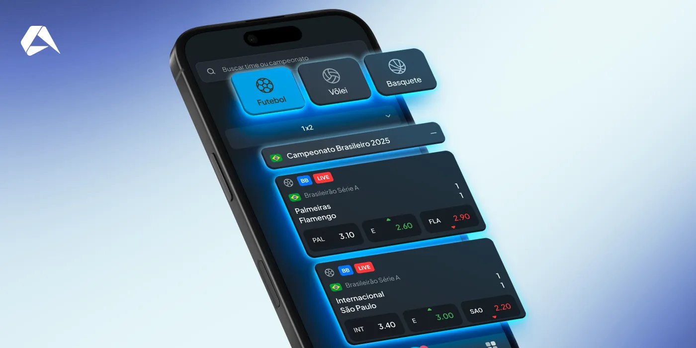 Bestbet mobile betting app screen with football odds and a bet slip